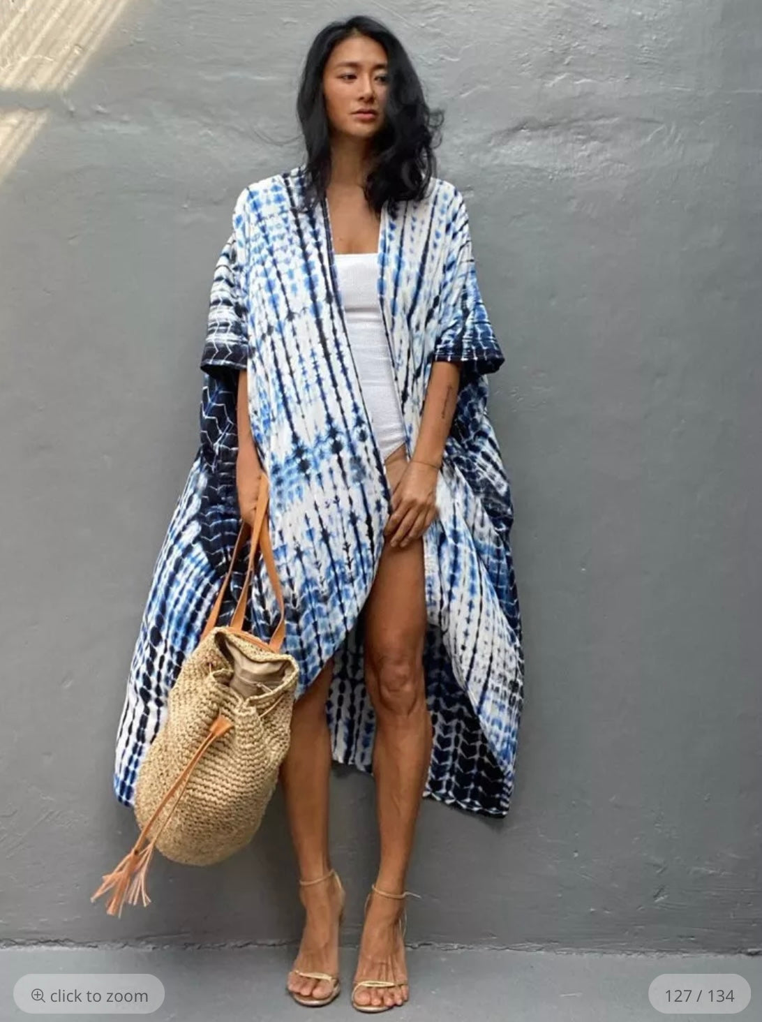 Kimono Navy Blue
