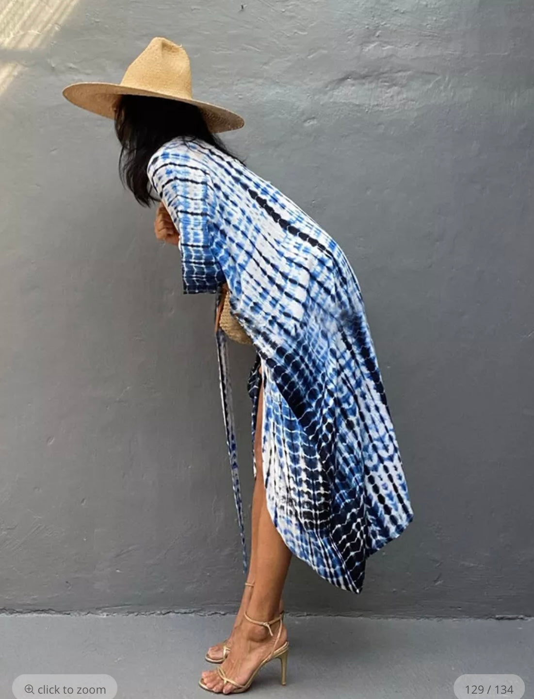Kimono Navy Blue