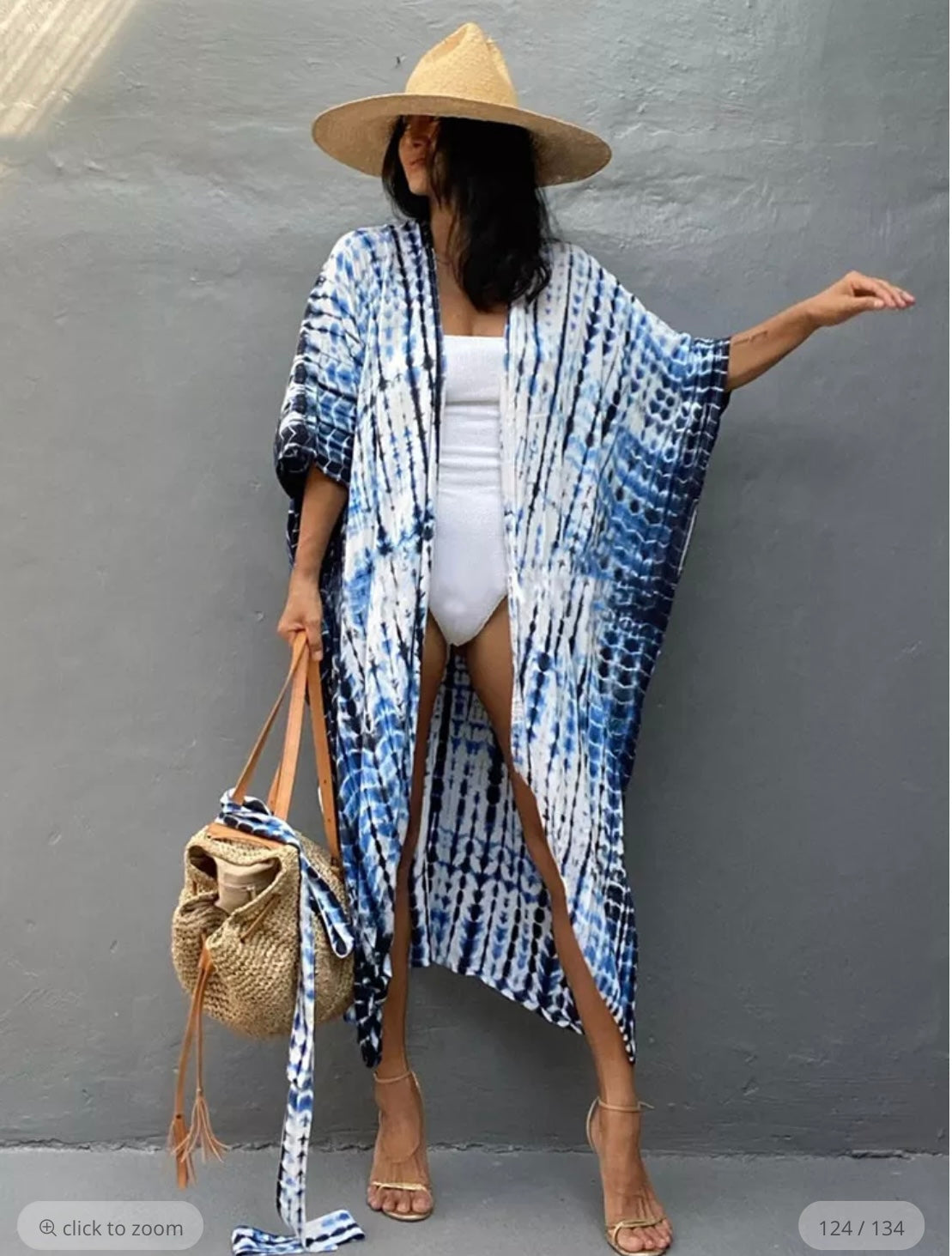 Kimono Navy Blue