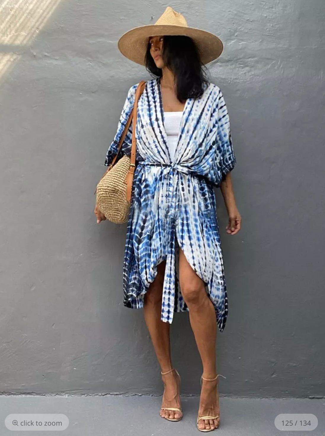 Kimono Navy Blue