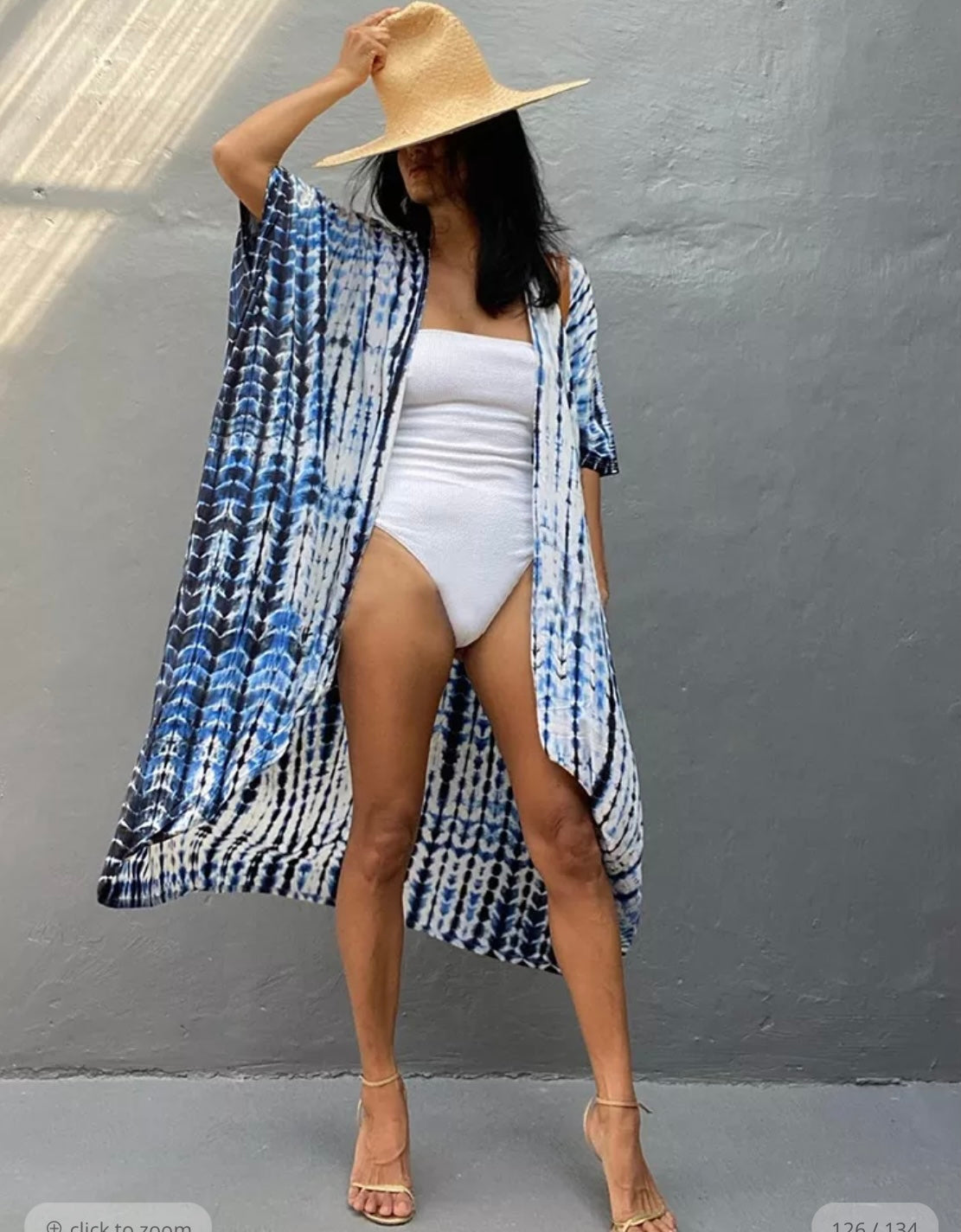 Kimono Navy Blue