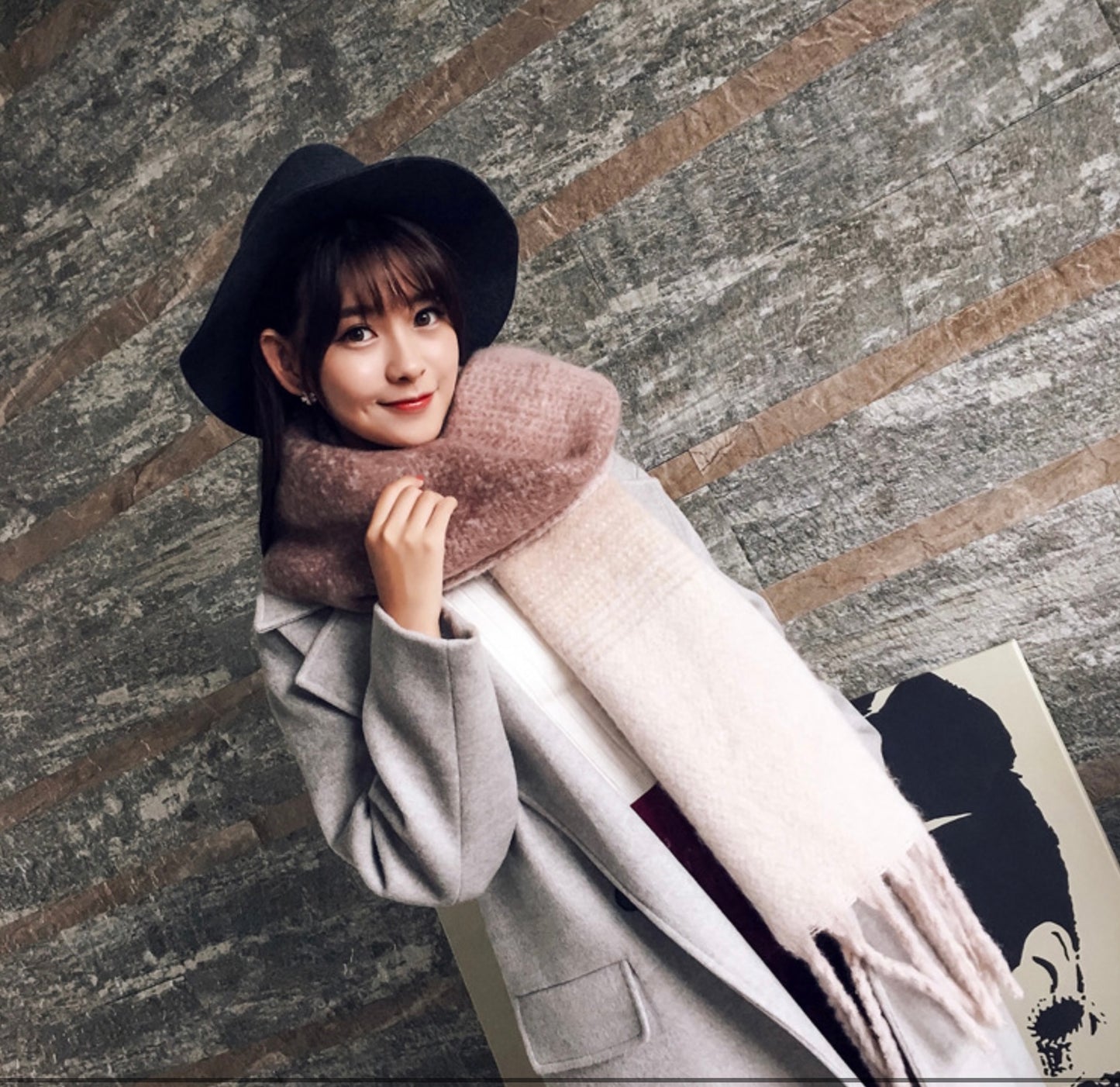 New fashion 2022 plaid scarf , long tassel ,shawl wrap
