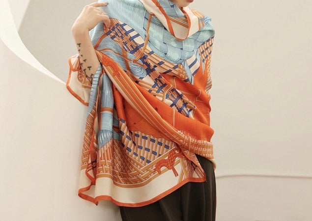 Beautiful luxury scarf