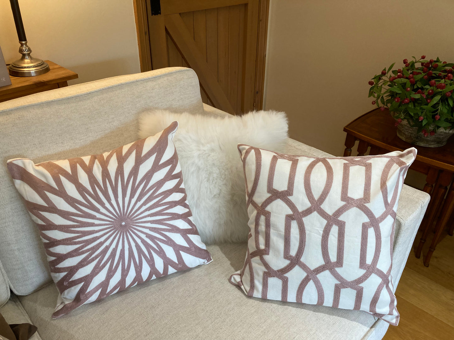 Beautiful Embroidered cushion cover