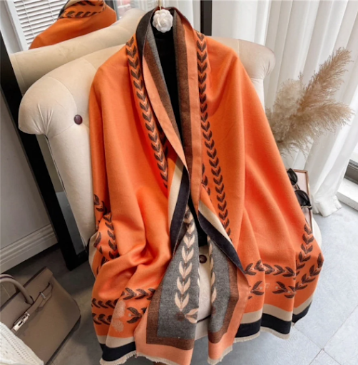 Luxury pashmina wrap shawl ,scarf cashmere feel fabric great