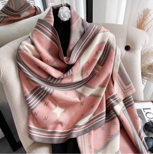 Luxury pashmina wrap , shawl ,scarf cashmere feel fabric great Christmas gift next day shipping