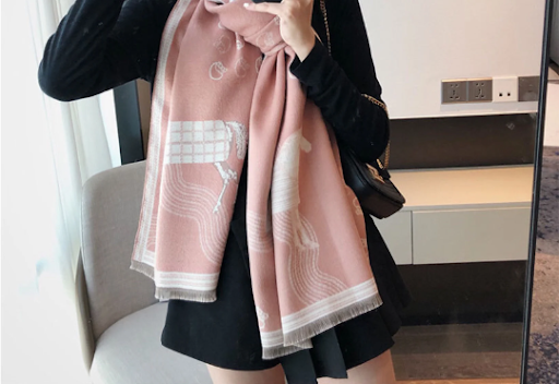 Luxury pashmina equestrian wrap , shawl ,scarf cashmere feel fabric great Gift idea ,next day shipping