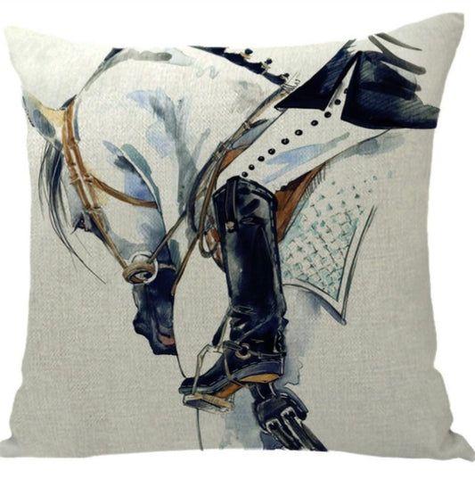 Dressage cushion/ pillow cover