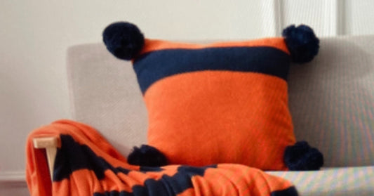 Luxury Pom Pom cushion cover