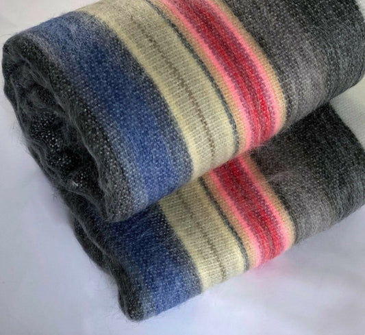 Luxury alpaca blanket Throw bedspread King /queen size. Alpaca blankets are the finest in the world .very soft . In stock next day shipping