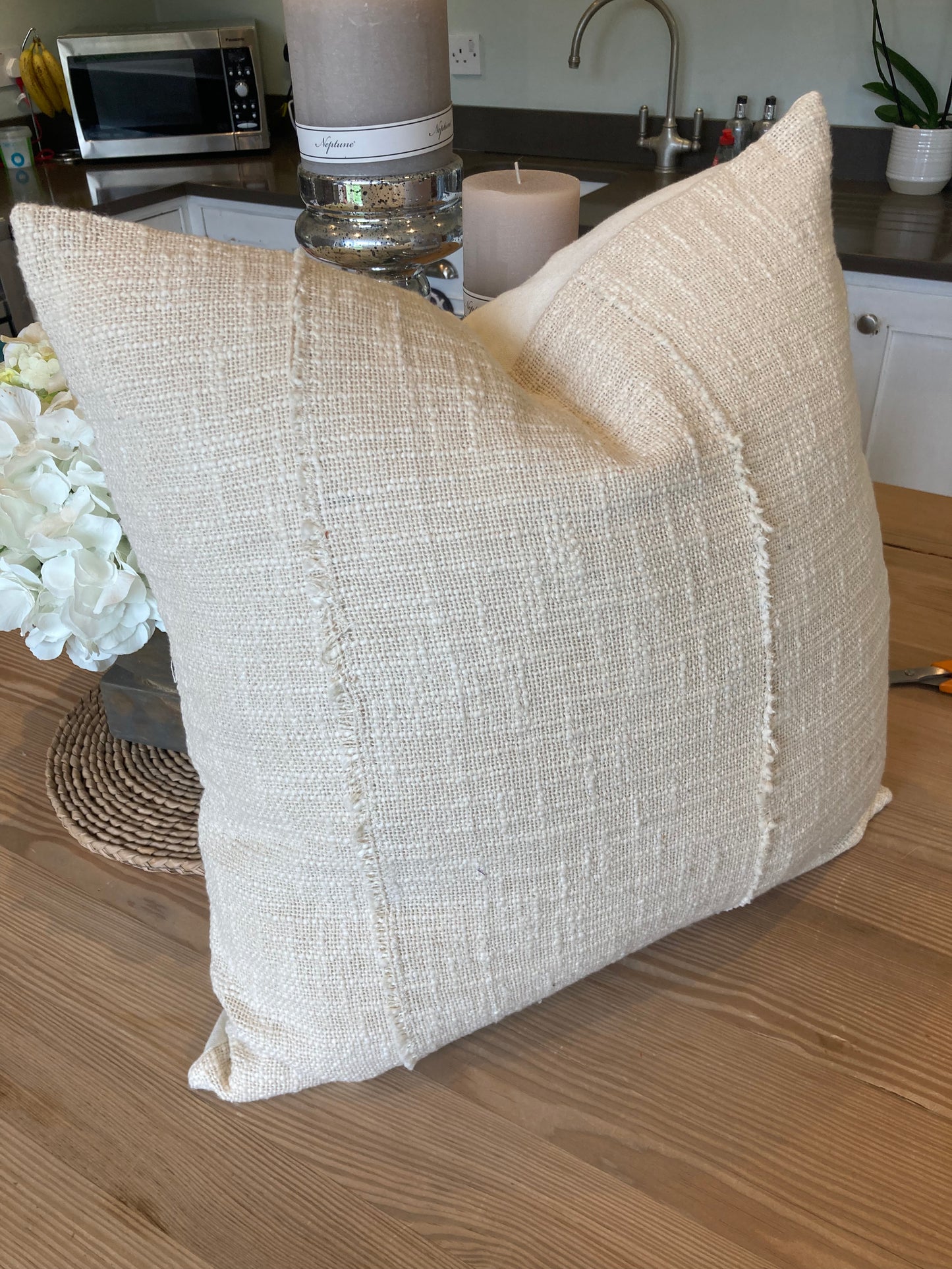 Authentic mud cloth cushion cover