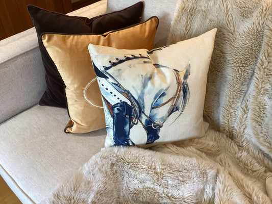 Dressage cushion/ pillow cover