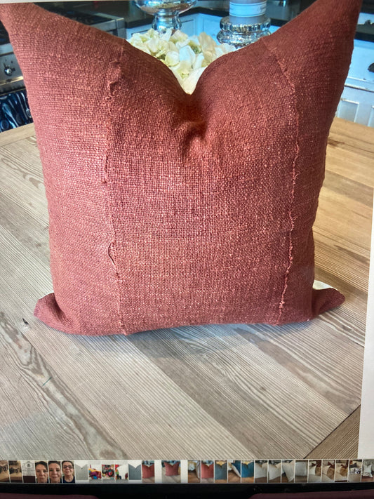 Authentic mud cloth cushion cover